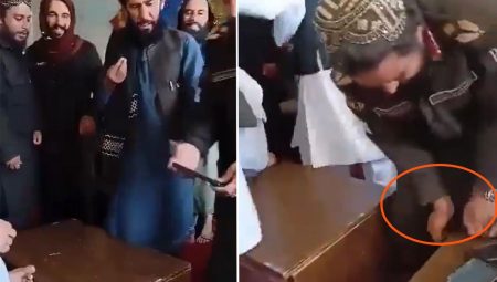 Taliban’dan şaşkına çeviren hamle! Akıllı telefonlarını kameralar önünde parçaladılar